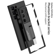 For Samsung Galaxy S24 Ultra S24U S24 S24+ S24Plus S24Ultra Case Ultra Thin Transparent Electroplati