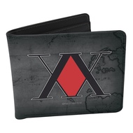 Hunter X Hunter Vinyl Bi-Fold Multipurpose Gon Wallet & Metal Keychain Gift Set 3.74" x 4" Money Cre