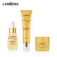 LANBENA Acne Scar Remover Set 3PCS Scar Removal Serum Acne Pimples Marks Removal Face Cream Stretch 