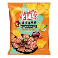 卡廸那-波浪洋芋片韓式辣醬烤肉口味(115g)