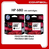 HP 680 F6V27AA  Black / F6V26AA Colour ink cartridges