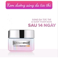 Kem Dưỡng Sáng Da Ban Ngày Loreal Paris Glycolic-Bright Glowing Cream Day SPF 17 - 50ml
