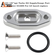 FZ LS1 1/8"npt Turbo Oil Supply/Gauge Port Adapter 551608 for LS based engines