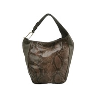 Gucci Greenwich牛皮蛇皮拼皮單肩包