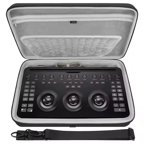 Geekria Hard Shell Travel Carrying Case, EVA Protective Bag Compatible with Blackmagic Design Davinc