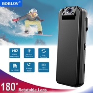 BOBLOV A21 1080P กล้องจิ๋ว128GB กล้องแอ็กชันกีฬา A22ที่มีเลนส์หมุน ° 180การมองเห็นได้ในเวลากลางคืน D