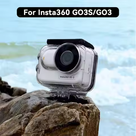 60M Waterproof Housing Case For Insta 360 GO 3S Underwater Diving Housing Protective Case Camera For
