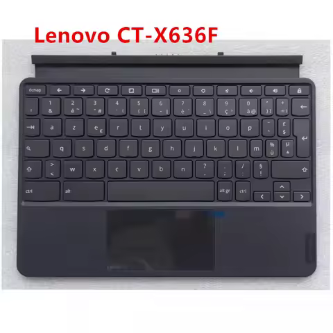 2025 New keyboard for Lenovo CT-X636F IdeaPad duet Chromebook 10.1 Tablet Keyboard