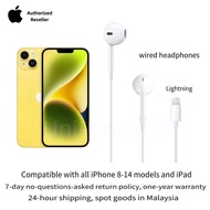 Free Shipping Genuine Apple EarPods (Lightning Connector/Wired) for iPhone 14/13/12/11/X