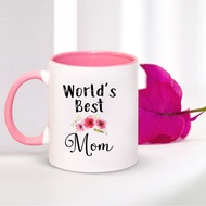 World Best Mom Mothers Day Gift Cốc Cà Phê Gốm Sứ Cốc Đựng Cà Phê Pha Trộn Kiểu Châu Âu Cổ Điển Cho