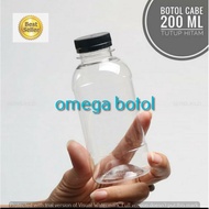 200 ml chili bottle / 200 ml plastic bottle