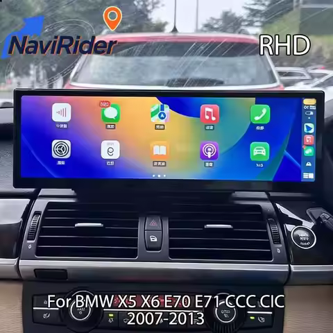 RHD 14.9inch Android Stereo For BMW X5 X6 E70 E71 CCC CIC 2007-2013 Car GPS Multimedia Video Player 