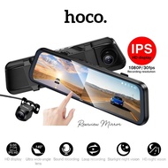 Authentic 1 Fast Delivery 1 Year HOCO DV16 Car Camera FHD 1080P/30fps Touch Screen 9.66 inch 2 Front