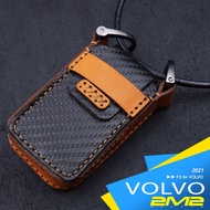 [2M2] 2019 VOLVO v60 s90 xc90 xc60 xc40 v40 Chip Key Leather Case Protective