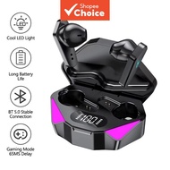 TWS X15 Earbuds Bluetooth Earphones Sport Gaming Headsets Hifi Stereo Headphones With Mic  Fon Telin