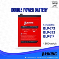 Baterai VIKING Double Power BLP673 Oppo A3S A5S A5 A7 Realme 2 C1 BLP 673 A31 2020 Batre Batrai Batt