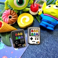 金屬胸針 徽章 - 復古遊戲機