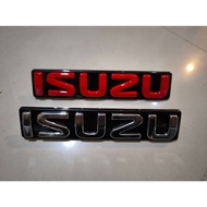 LEX isuzu Logo Front Grille D-max Year 2003 To 2011 Length 17.5 * 3.5 cm Quantity 1 Piece Good Produ