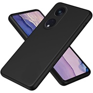 OPPO A78 4G / A78 5G Liquid Silicone TPU Phone Case Cover (Black)