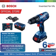 Bosch 18V GSB 180-Li Cordless Impact Drill | 6 Months Local Warranty