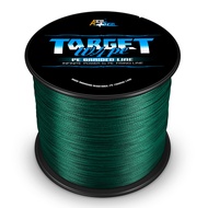 Ashconfish TaRGET 4เส้นถักเอ็นตกปลา2000เมตร6-100ปอนด์สาย PE ที่แข็งแกร่ง