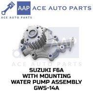 Suzuki Multicab F6A Water Pump Assembly With Mounting GWS-14A