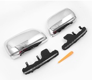 For Toyota Land Cruiser Land Cruiser LC200 Led Streamer Rearview Mirror Cover Exterior for Modificat