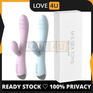 LOVE4U Dildo Rechargeable G-Spot Vibrator Massager Climax Women Dildo-Shape Sex Toy For Women Fake P