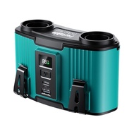 CHUDA Belt Fan Waist Fan 24000mAh Large Capacity Dual Air Outlets 10 Levels of Wind Speed Adjustment