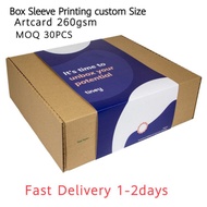 Box sleeve custom print /Packaging Box Sleeve