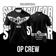 Baju Jersey One Piece Nakama Crew Kolar Retro Microfiber Size M