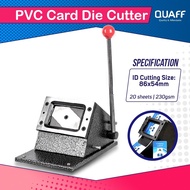 PVC ID CARD Cutter Heavy Duty Round Corner 86x54mm -