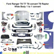 FORD RANGER T6 T7 T8 CONVERT TO T9 RAPTOR 1 TO 1 BUMPER BODYKIT HEAD TAIL LAMP FENDER GRILLE