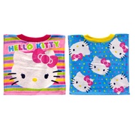 Neat Solutions - Hello Kitty 毛巾布口水肩/ 圍咀/ 嬰兒食飯圍巾/ 幼兒飯衣 (防拉脫) (輔食階段專用) (2件裝)