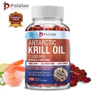 ANTARCTIC KRILL OIL, 1000 mg, containing OMEGA-3, EPA & DHA-120 Capsules