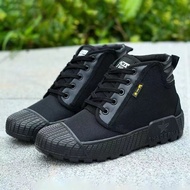 Free Shoes Men Anti-slip Wear-resistant Construction Site Work Farmland Large Size Labor Insurance Shoes High-Low-Top Canvas