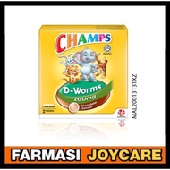 Champs D Worms 2's Tablet Chocolate (Exp: July 2028)