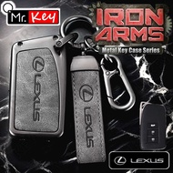 【Mr.Key】Leather Zinc Alloy Key Cover For Lexus NX GS RX IS ES GX LX RC 200 250 350 LS 450H 300H