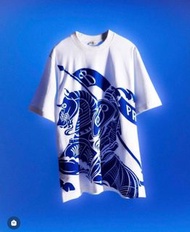 Burberry 騎士藍戰馬短袖T-shirt