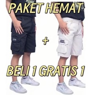 Buy 1 contains 2 in 1 package of cargo shorts / shorts mountain pants