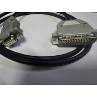 DB9 Female to DB25 Male RS-232 serial cable