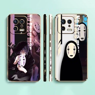 Spirited Away No Face Man Side Printed E-TPU Phone Case For XIAOMI POCO F4 F3 M5 M4 X5 X4 X3 C40 F5 F1 REDMI K50 K40 NOTE 12 11 10 S GT PRO PLUS NFC Gaming Turbo 5G