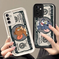 Case for Samsung S25 Ultra A24 A25 A34 A05S A35 A14 A15 A04s A16 A54 A26 A36 A56 5G Q-10 New Cat Mou