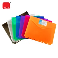 Beg Dokumen A4 11 Lubang – Mendatar / Emboss (VC6511) | A4 Size 11 Holes Document Bag – Horizontal /