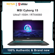 MSI Gaming Laptop Ultra7 RTX4060 MSI Laptop AI 144Hz 16GB+1TB MSI Cyborg 15 Gaming Laptop MSI Katana