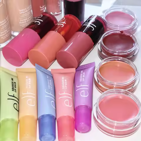 Elf Brand Lip Cheek Dual Purpose Liquid Blusher Makeup 4 Colors Liquid Foundation Lasting Moisturizi