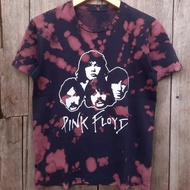 kaos band uniqlo x pink floyd tie dye second no metallica ramones the rolling stones the doors