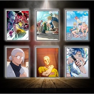 Sakamoto days 3D color changing LED light painting - ANIME 3D LED light painting for desk and night 