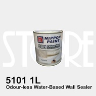 Nippon Paint 5101 /5102(New) ULTRA Water Based Wall Sealer 1 Litre Base Coat for both interior & ext