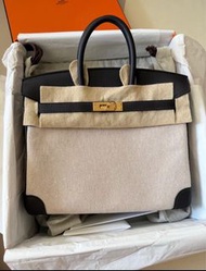 門市現貨Hermes Birkin 25 T3 Bai-Brun Toile GHW  B25 T3 黑巧克力帆布 金扣 K stamp
